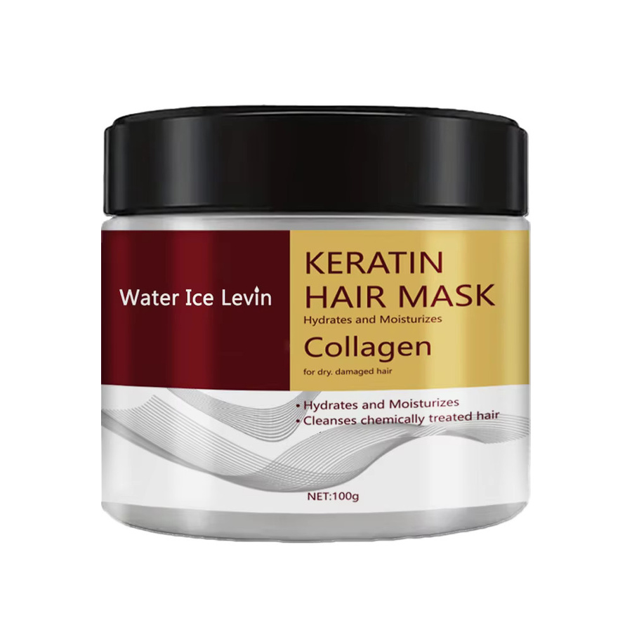 Water Ice Levin Keratin-Haarmaske für trockenes, strapaziertes Haar - Bild 5