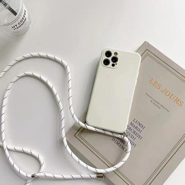 Silikonhülle mit Trageband für OnePlus 13, 12R, 12, 11R, 10T Pro und 10R in verschiedenen Farben - Bild 1