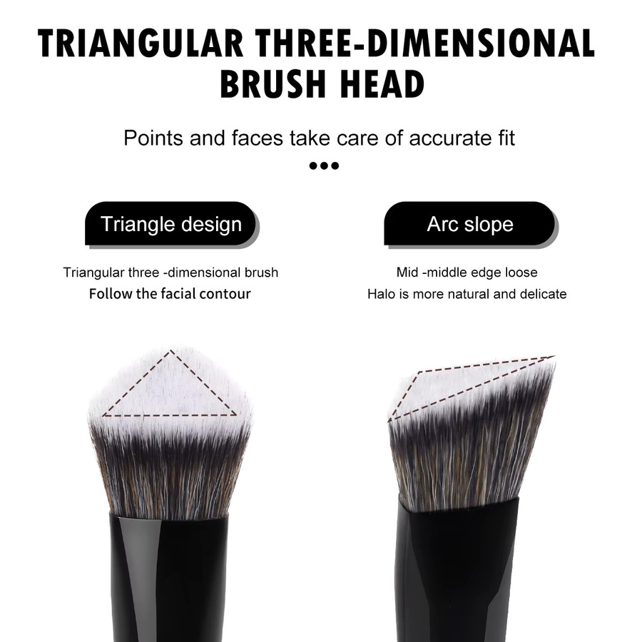 MAANGE Make-up-Pinsel-Set, 3-teilig, Unisex - Bild 4