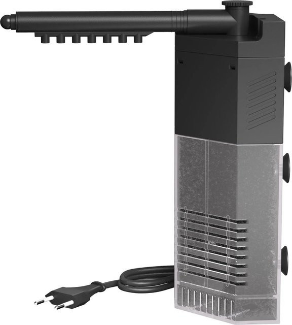 Sunsun JP-092 Eckfilter für Aquarien in Schwarz mit 250 l/h und 3W Leistung bis 40l - Bild 1
