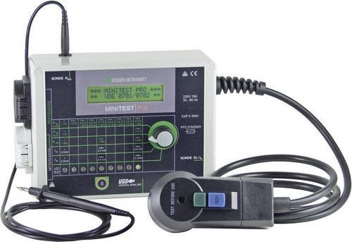 Gossen Metrawatt MINITEST Pro Gerätetester in Weiß nach VDE-Norm 0701-0702 - Bild 1
