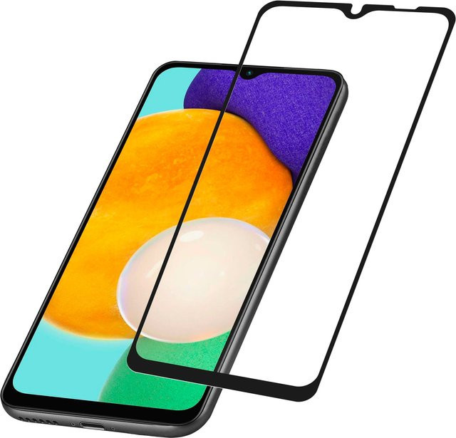 Impact Glass Capsule Schutzglas für Samsung Galaxy A04s und Galaxy A13 5G in Schwarz - Bild 1