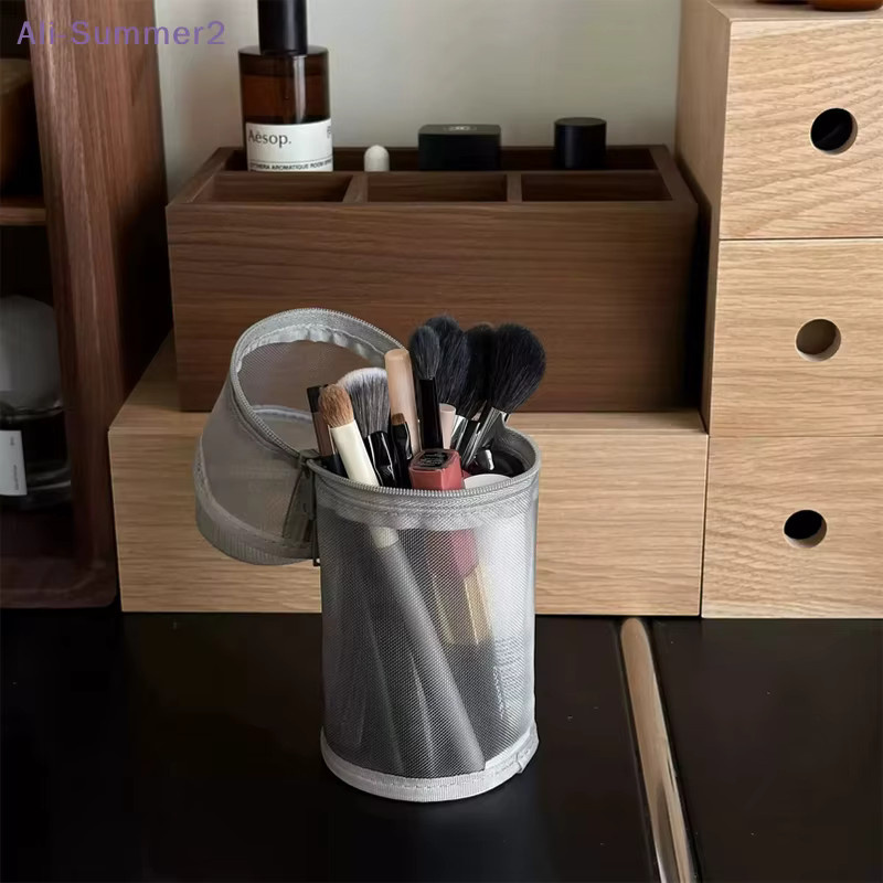 Summer2 Make-up-Pinsel-Aufbewahrungstasche, Mesh, tragbar - Bild 2