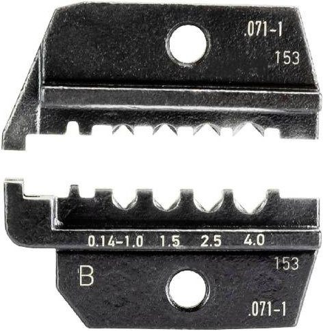 Wieland Electric Crimpeinsatz B 05.502.2100.0 Schwarz für 0,5 bis 4mm² - Bild 1