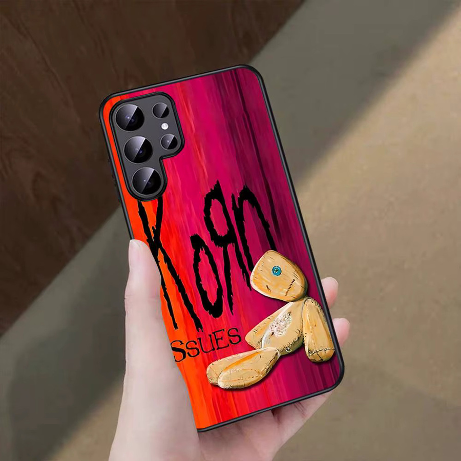 Handyhülle mit Rockband K-Korn Design für Samsung Galaxy S24 FE, S25 Ultra, S21, S22, S23, S24 und S22 Ultra 5G - Bild 2