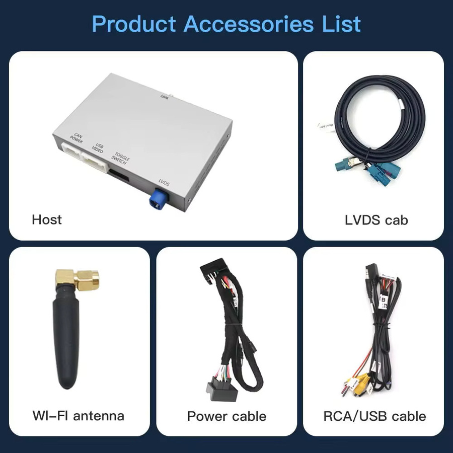 AUTOABC Wireless CarPlay und Android Auto Modul für Peugeot 208 308 508 3008 und Citroen C4 DS3 DS4 DS5 mit SMEG MRN und Mirror Link via Wi-Fi - Bild 5