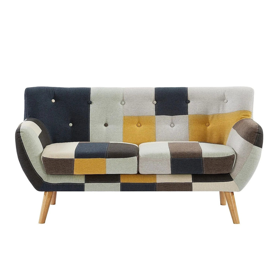 Vente-unique Sofa Serti in Mehrfarbig mit Patchwork-Stoff, Breite: 158 cm - Bild 2