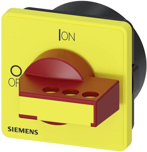 Siemens Drehantrieb 3LD93433C in Rot und Gelb - Bild 1