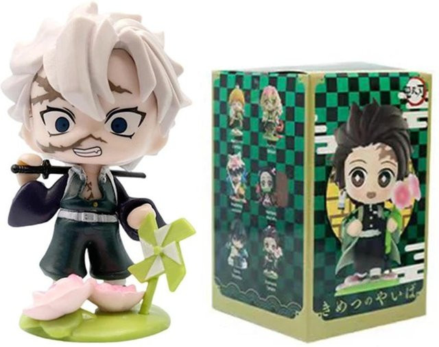 Yiran toy 1 Demon Slayer Kimetsu no Yaiba Q Version Figur Blind Box Set - Bild 1