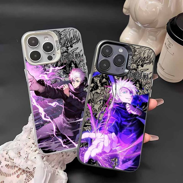 Bunte Silikon-Handyhülle Jujutsu Kaisen Gojo Satoru für Xiaomi und POCO Modelle mit NFC-Unterstützung - Bild 1