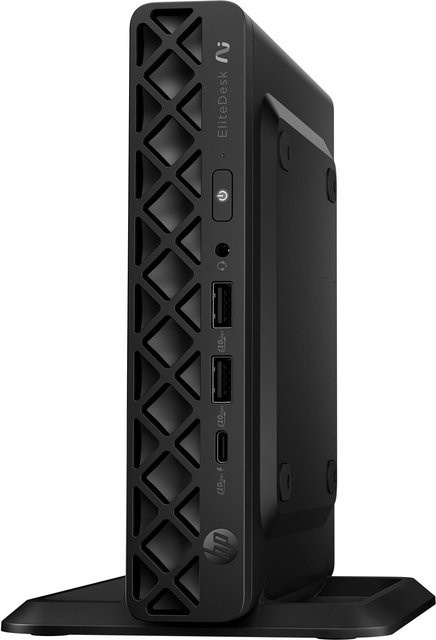 HP EliteDesk 8 G1a Next Gen AI Desktop-PC SFF, AMD Ryzen AI 7 350, 32 GB RAM, 512 GB SSD, Windows 11 Pro, Schwarz - Bild 2
