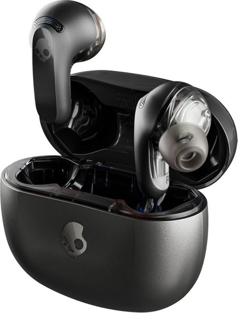 Skullcandy Rail ANC True Wireless Kopfhörer Bluetooth Schwarz - Bild 1