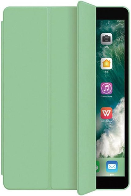 Smart Cover Schutzhülle für Apple iPad Mini 1 2 3 4 5 mit 3-Falt-Ständer und Stifthalter in Grün - Bild 1