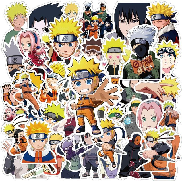 Schlüsselanhänger Acryl, Naruto, White, Unisex - Bild 1