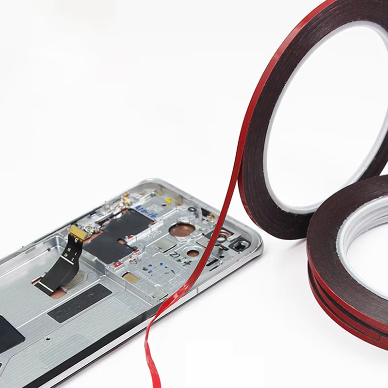 Schwarz 10m Doppelseitiges Handy Reparatur Klebeband für Touch Screen LCD Panel mit 3mm Schaumklebestreifen - Bild 3