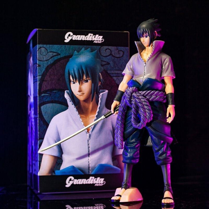 Yiran toy 1 Naruto Sasuke Actionfigur PVC weiß 28cm - Bild 3