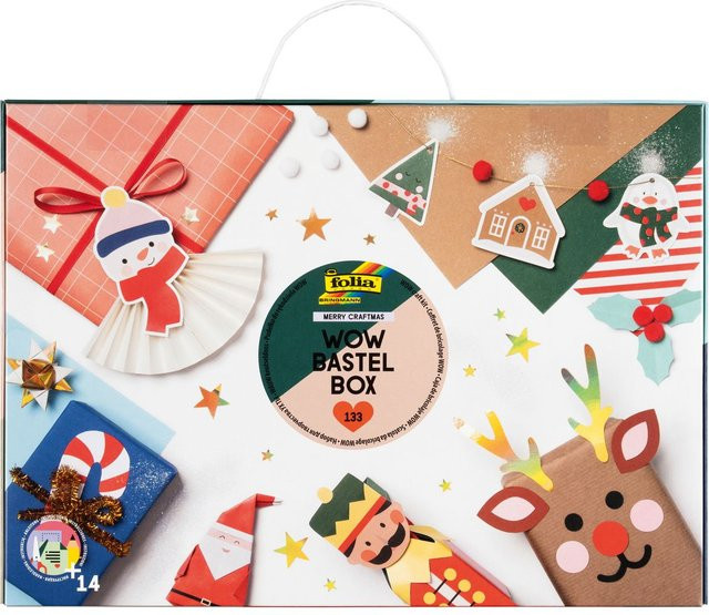 Folia Merry Craftmas Bastel Box Set - Bild 1