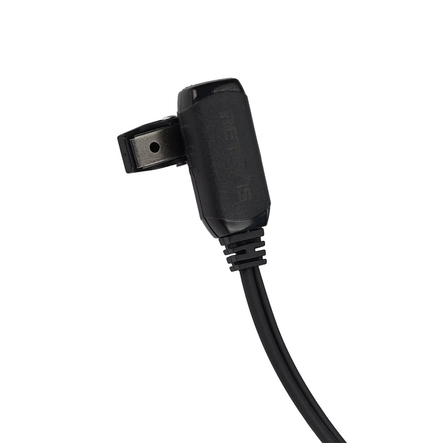 Retevis EAY001 Walkie Talkie Air Tube Ohrhörer mit PTT und 3,5 mm Klinkenanschluss in Schwarz für Retevis RB19 RB619 RT622P B3S B63S - Bild 2