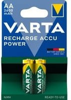Varta Recharge Accu Power AA Akku NiMH 2600 mAh 1,2 V, 2 Stück - Bild 1