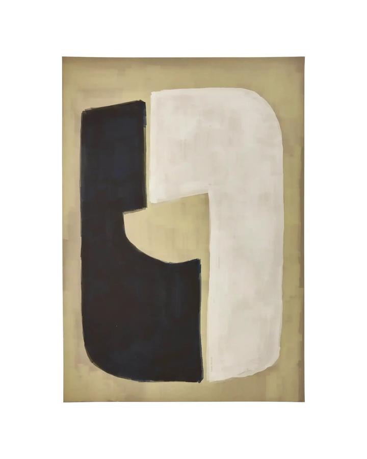 House Doctor Wandkunst Act Sand Modern Grafisch B: 70 cm, H: 100 cm - Bild 1
