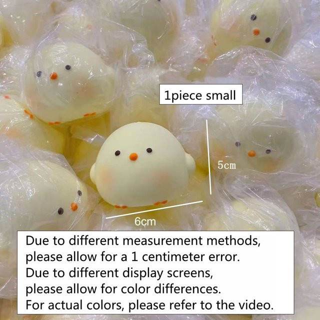 BC Pet Supplies Riesiges Küken Squishy, Fidget Spielzeug - Bild 1
