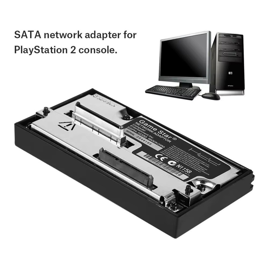Sony SATA HDD Festplattenadapter für PS2 Fat Playstation 2 Game Console in Schwarz - Bild 2