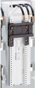 Wöhner Sammelschienenadapter 32443 32A mit Tragschiene in Weiß - Bild 1