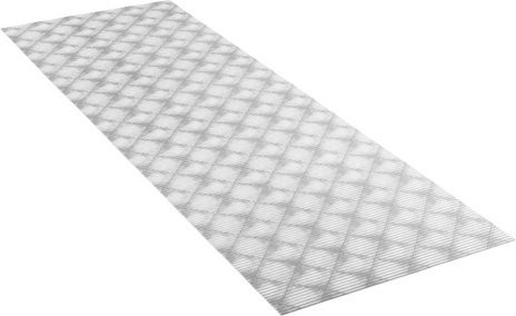 Wenko Badematte Flow Grau Breite: 65 cm, Tiefe: 150 cm - Bild 1