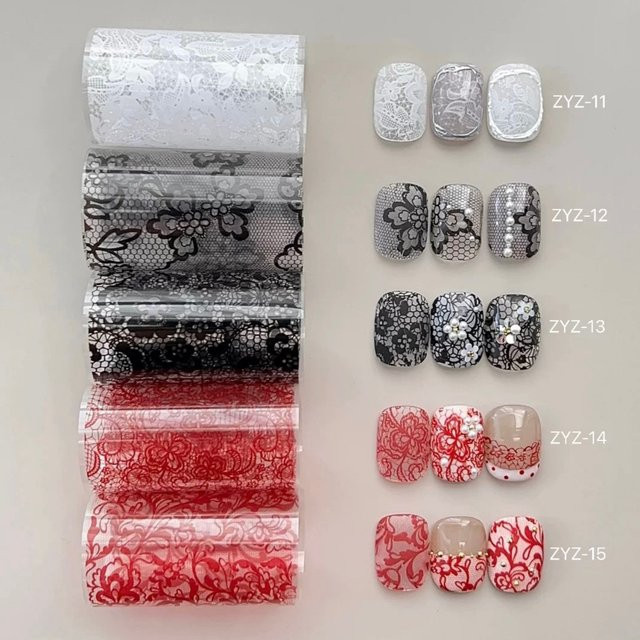Misscheering Nagelfolien, 10 Rollen, Bunt, Unisex - Bild 1