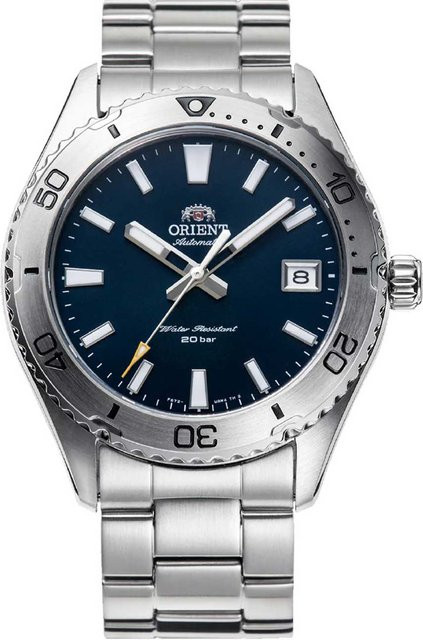 Orient Armbanduhr Automatik, Edelstahl, Blau, 40 mm, Herren - Bild 1