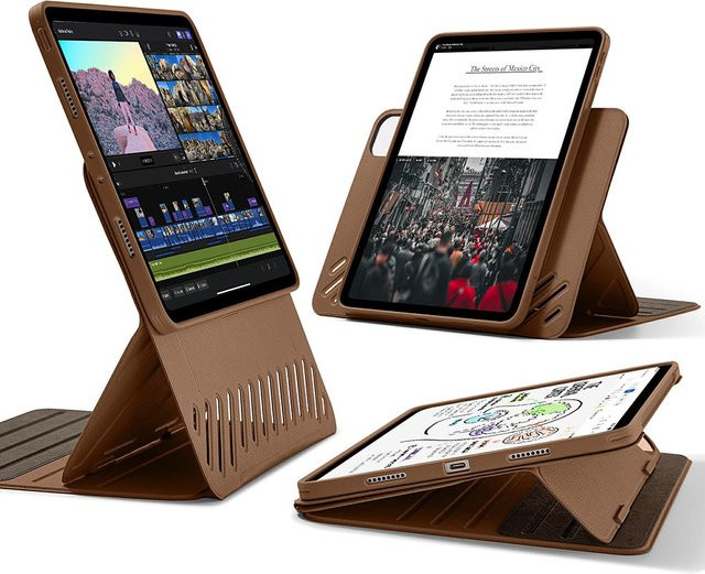 ESR Shift Schutzhülle für Apple iPad Pro 11 (2024), Braun - Bild 1