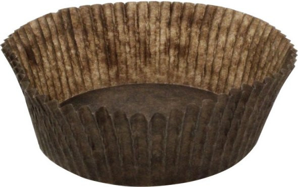 Schneider Gebäckkapseln aus Papier in Braun, 1000 Stück, Durchmesser: 8 cm, Höhe: 3 cm - Bild 1