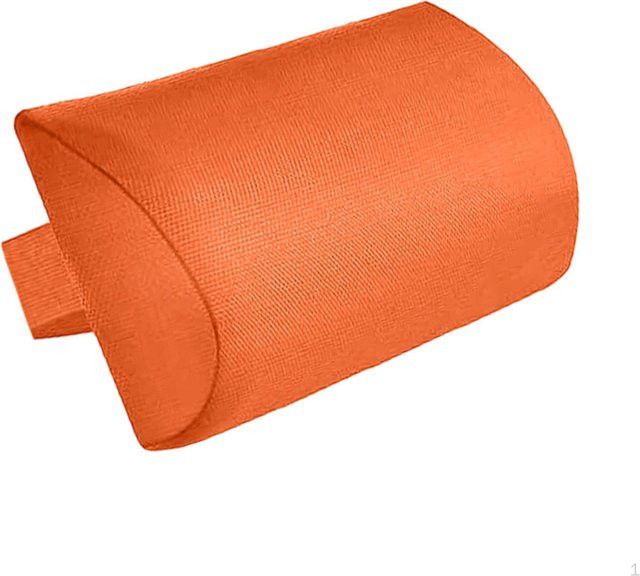 Qiline Multifunktionale Kopfstütze und Nackenkissen für Liegestühle, faltbar, Orange Red - Bild 1