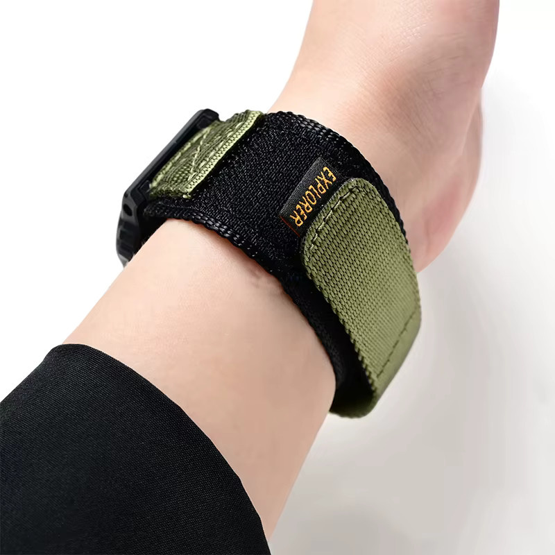 strapfreak Uhrenarmband Nylon, Schwarz, Unisex - Bild 3