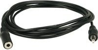 goobay Audio Verlängerungskabel AUX 3,5mm Klinke Stereo Schwarz, Länge: 3,0 m - Bild 1