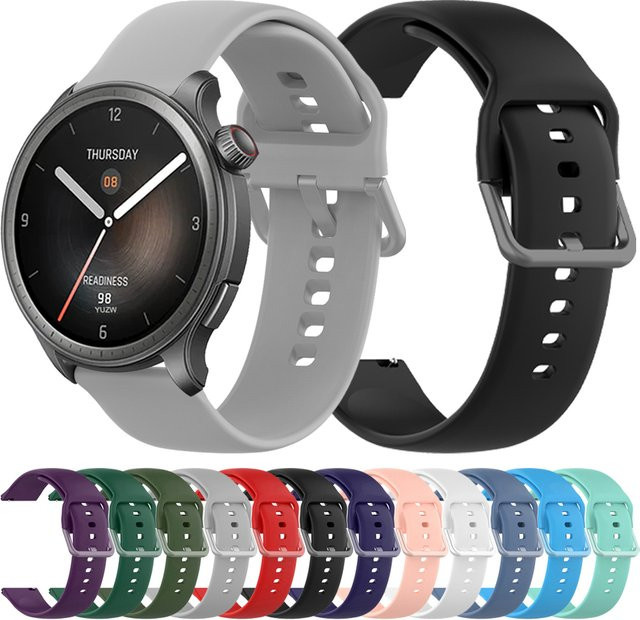 Uhrenarmband Silikon, 20 22 mm, Unisex - Bild 1