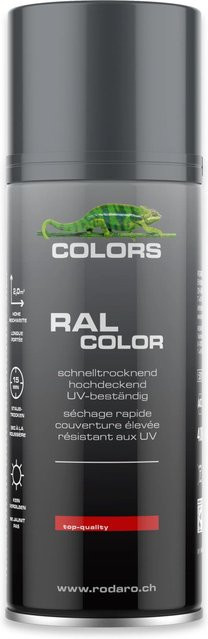 COLORS Sprühlack Anthrazit Glanz 400ml wetterfest und schnelltrocknend - Bild 1