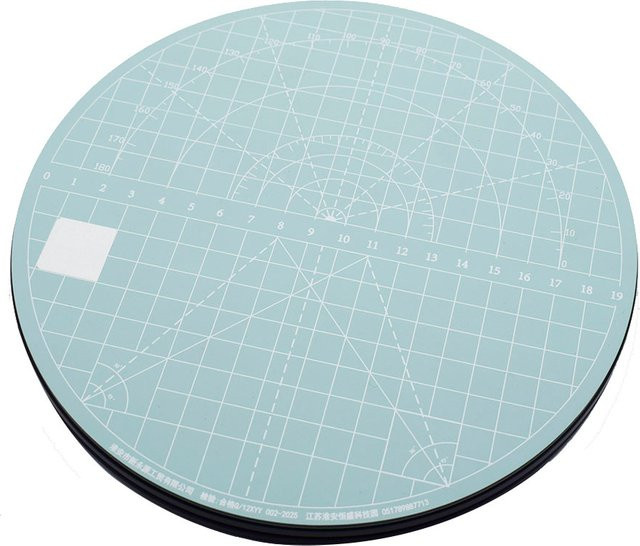 Rotierende selbstheilende Schneidematte für Patchwork und Nähen, runde Schneidematte mit 360-Grad-Rotation, Durchmesser: 20 cm - Bild 1