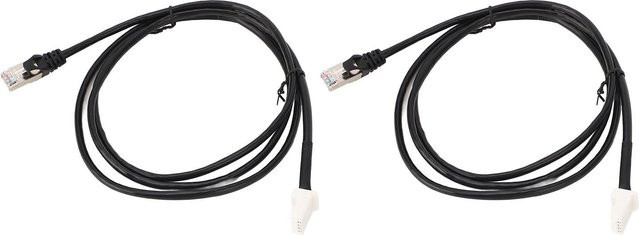 Koogeelife Ethernet Diagnose Servicekabel 1137658 00 C Ersatz für Tesla Model 3 Y 4 PIN Kabel Schwarz 2 Stück - Bild 1