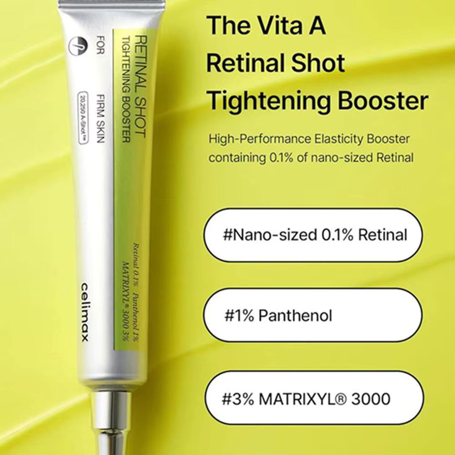 Celimax Retinol Shot Serum, Retinol, Panthenol, für reife Haut - Bild 3
