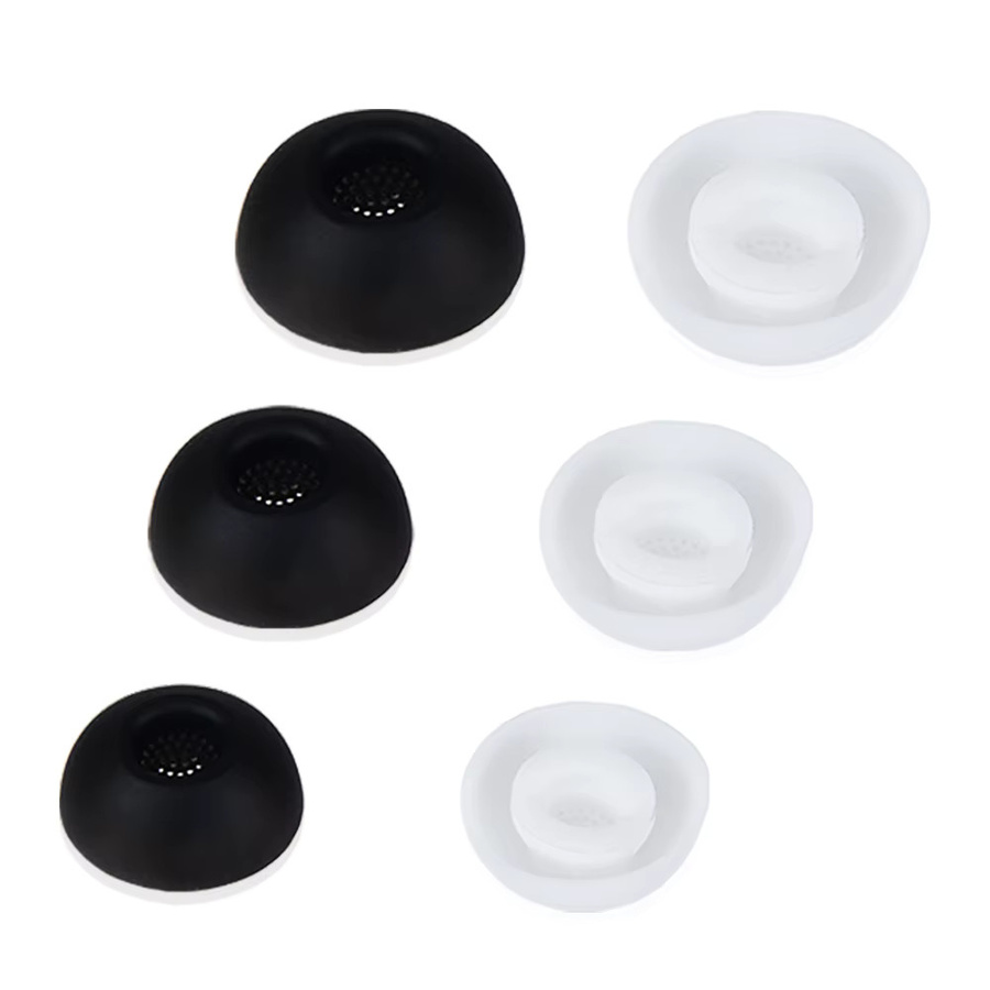 6 Stück Silikon-Ohrstöpsel in Schwarz für Samsung Galaxy Buds3 FE True Wireless Ohrhörer SM-R420 - Bild 5
