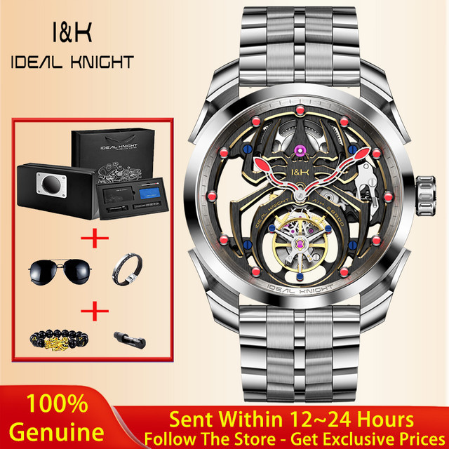 Ideal Knight Armbanduhr, Automatik, Edelstahl, Herren - Bild 1