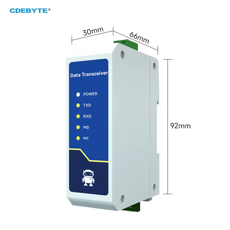 CDEBYTE NA111 Serie Ethernet Serial Server RS485 zu RJ45 Transceiver in Weiß für Industrie Standard DIN-Rail mit AC/DC/POE Datenübertragung - Bild 2