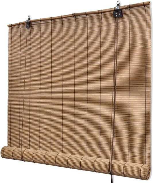 vidaXL Bambusrollo Braun B: 150 cm, H: 220 cm - Bild 1