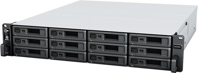 Synology RackStation RS2423+ NAS Speicherserver 12 Bay in Schwarz und Grau mit Ethernet/LAN Anschluss - Bild 2