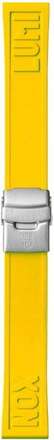Luminox Uhrenarmband Kautschuk, 22 mm, gelb - Bild 1