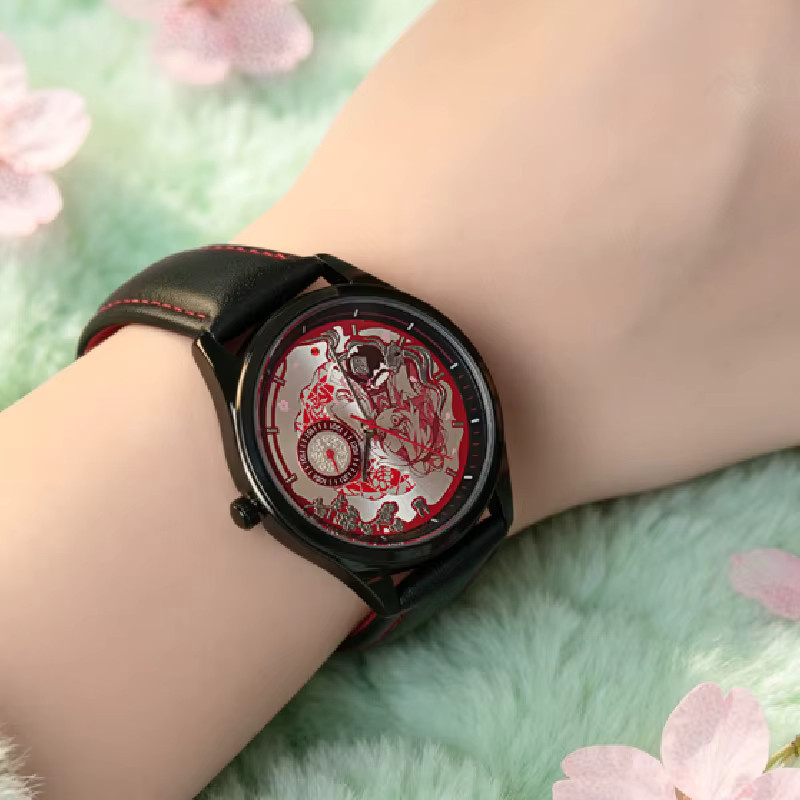 XINGYUNSHI Analoge Wanduhr im Fantasy-Stil Großmeister der dämonischen Kultivierung Weiß Rund - Bild 2