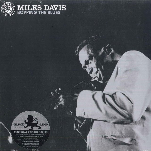 Miles Davis - Bopping The Blues LP Vinyl Schallplatte von Black Lion Records, Jazz, Schwarz/Grau - Bild 1