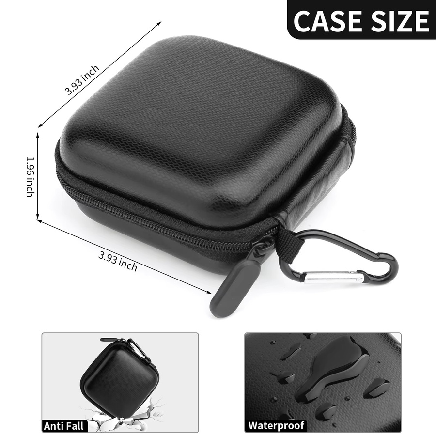 Lousxy Hartschalen-Tragetasche für kontaktlose Chip-Kartenleser und Scanner in Schwarz, passend für quadratische A-SKU-0485 EMV, Apple und Android Pay - Bild 5