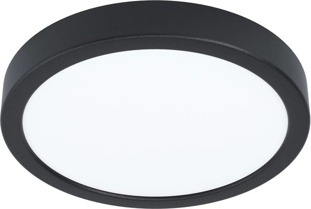 Eglo LED-Aufbauleuchte Fueva 5 Schwarz-Weiß, rund, Durchmesser: 21 cm, 16,5 W - Bild 1